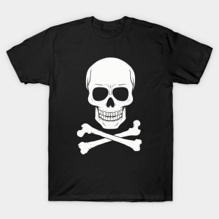 Skull and bones silhouette T-Shirt